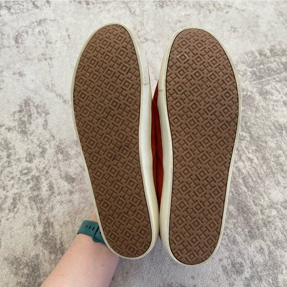 Tory Burch Red‎ Ochre Max Slip-On Women’s Sneaker Size 11 M - Picture 6 of 9